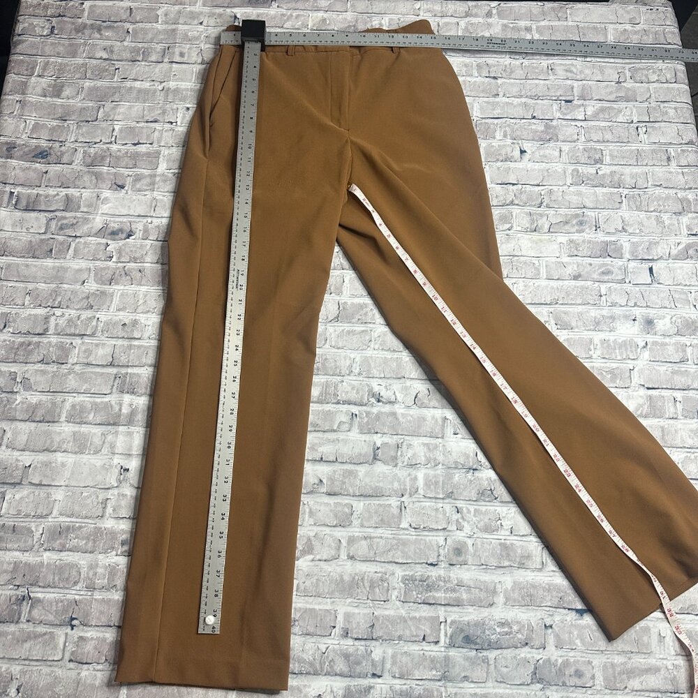 EUC Nicole Miller New York Women's Brown Trousers Size 8 - Picture 12 of 13
